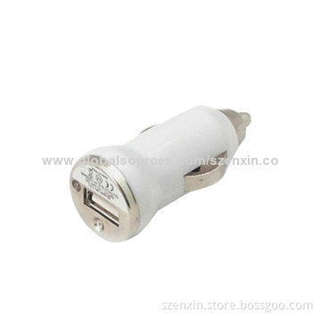 2.1A USB Car Charger with Different Designs and Colors, for Smartphone